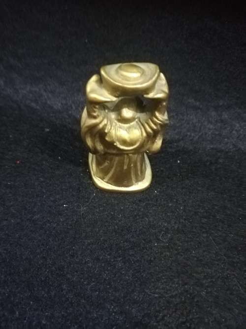 Gold Buddha figurine