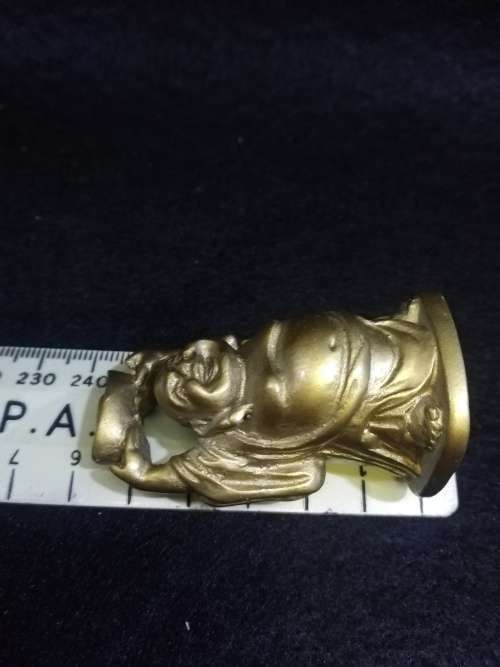 Gold Buddha figurine
