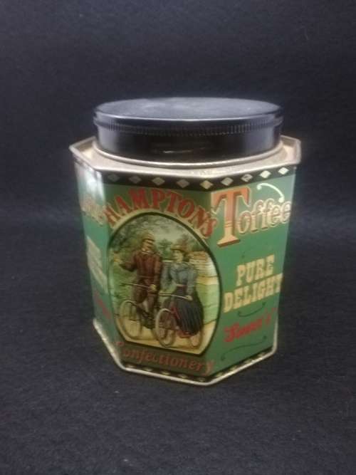 Hamptons Cycle Toffee Classic Confectionery Tin Made in England