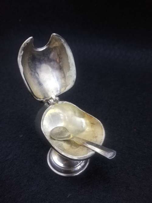 Small salt pot - Silver plated Elweco