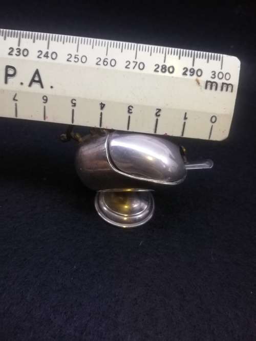 Small salt pot - Silver plated Elweco