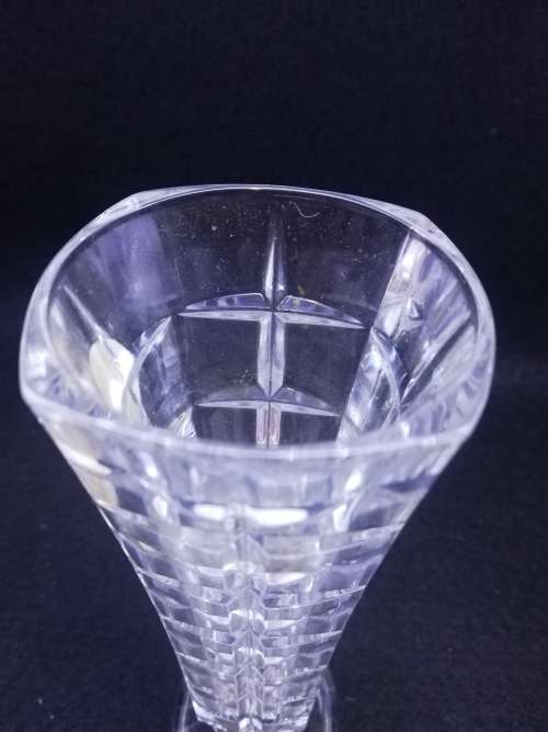 Vintage crystal vase