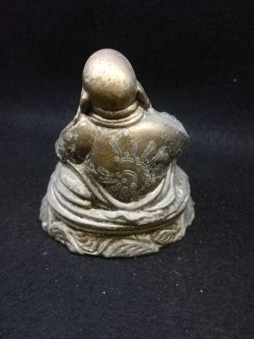 VINTAGE brass Buddha bell