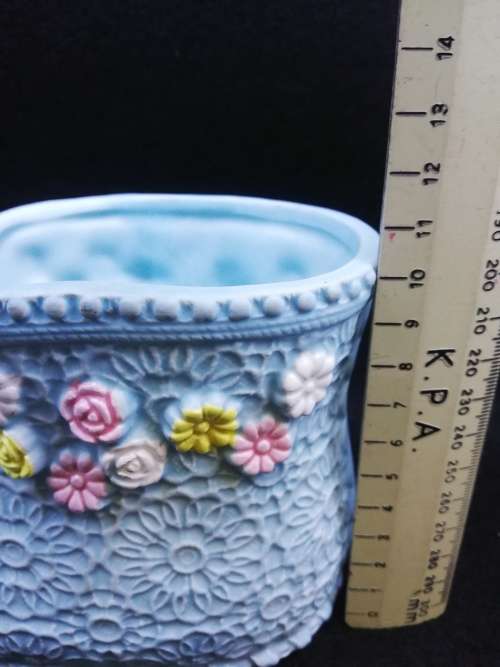 Nursery planter - blue boot