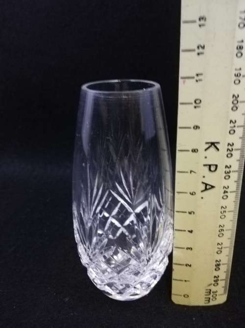 Beautiful crystal vase