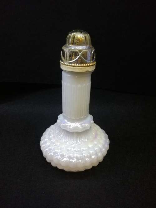 Vintage lusterware glass difuser bottle