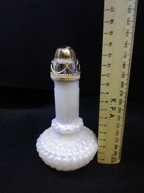 Vintage lusterware glass difuser bottle