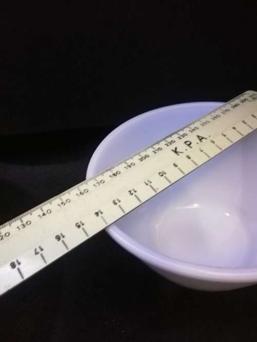 Small Milk glass mixing bowl