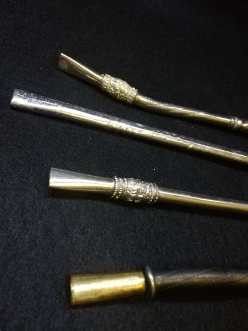 Filter straw spoon collection