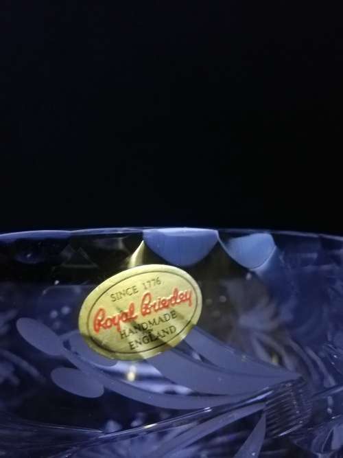 Royal Brierley Crystal Bowl