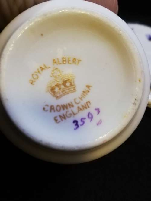Collectable Royal Albert trio