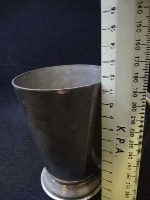 Vintage - plated Emess mug
