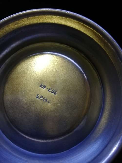 Vintage - plated Emess mug