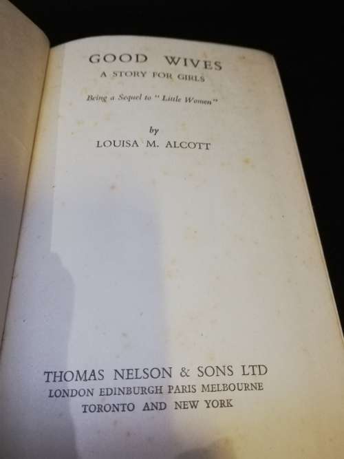 Good Wives By Alcott, Louisa M