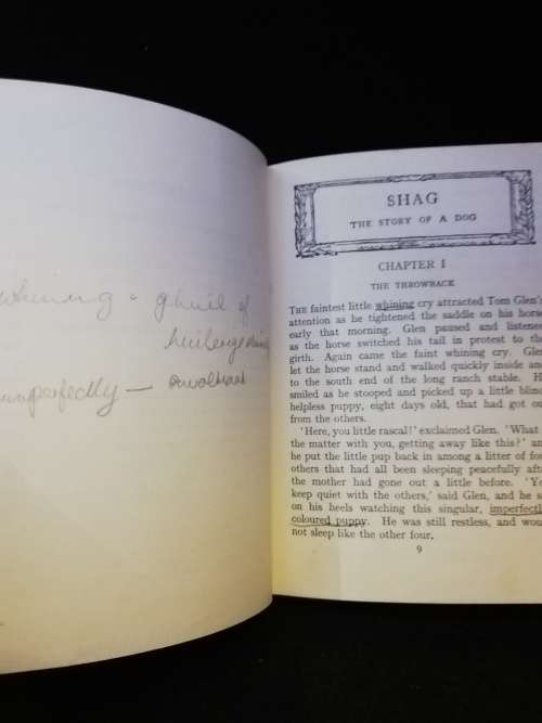 shag, T C Hinkle.  The Kings Treasuries Of Literature