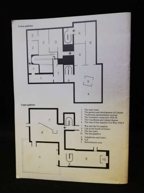 Picasso`s Picassos exhibition arts council booklet