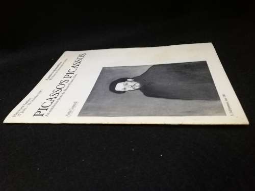 Picasso`s Picassos exhibition arts council booklet