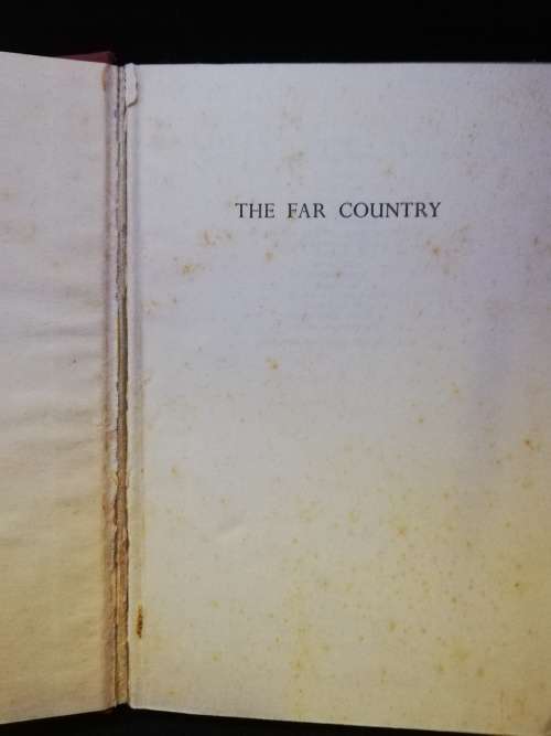 Nevil SHUTE The Far Country First Edition 1952