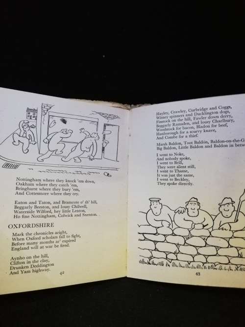 I Went to Noke, Anthology of Rustic Rhymes by J E Lloyd 1946 1st