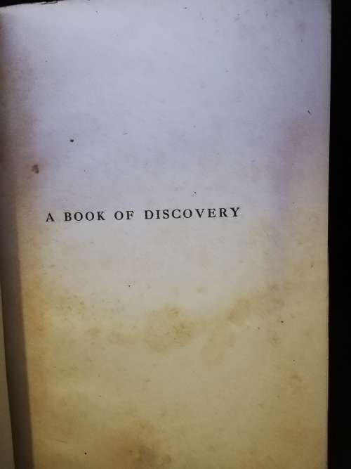 A Book of Discovery Hardcover   by M. B. Synge (Author)