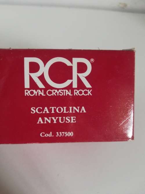 Vintage RCR Round Crystal Trinket Box