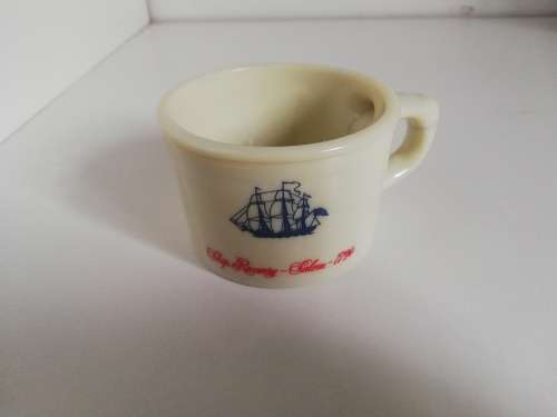 Vintage SHULTON Old Spice Shaving Mug Ship Grand Turk/ Ship Recovery