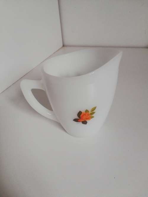Milk jug - milk glass