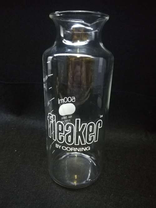 Corning Pyrex 500mL Graduated Glass Fleaker