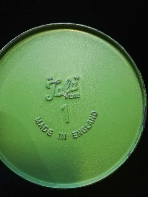 Vintage Tala storage tin - hinged lid