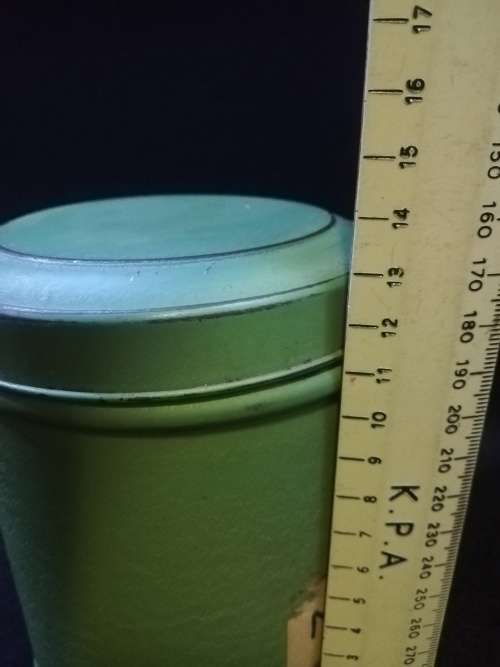 Vintage Tala storage tin - hinged lid