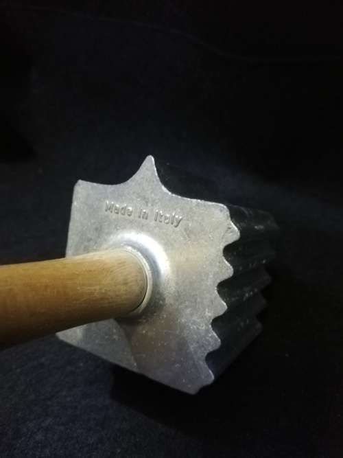 Vintage Aluminum meat mallet