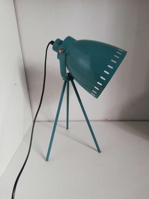 Desk lamp - vintage blue