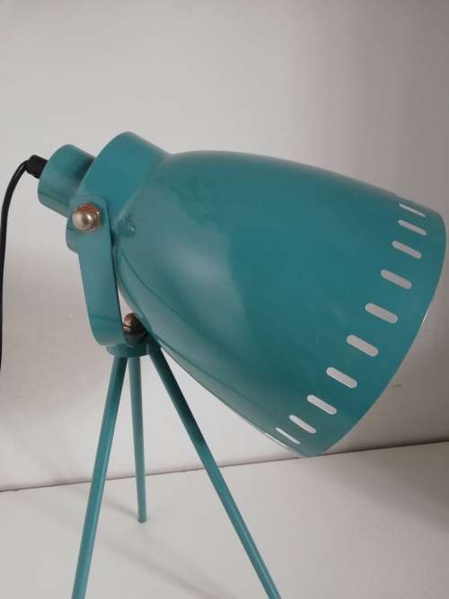 Desk lamp - vintage blue