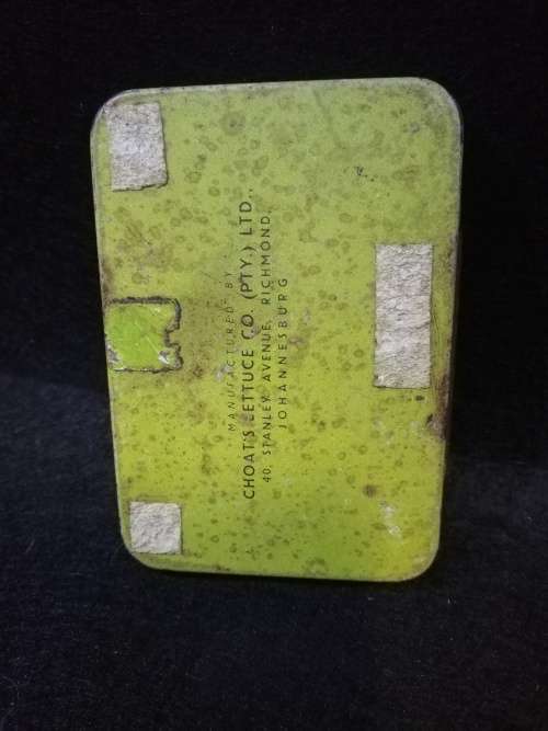 Vintage RARE Choat`s extract of lettuce pastille tin