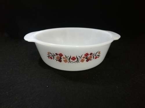 Fire King milk glass dish