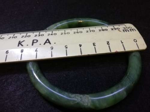 Jade bangle