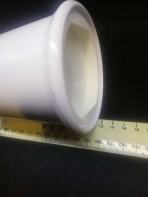 Vintage porcelain shaker - BIG