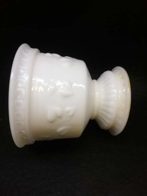 Milk glass bowl