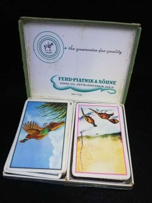 Ferd-Piatnik & Sohne playing card set