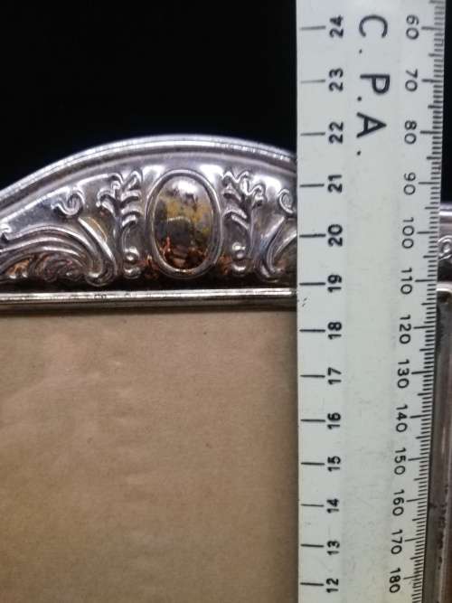 Silver plated frame