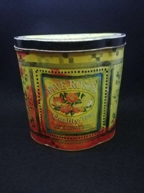 Five Rosen tea tin