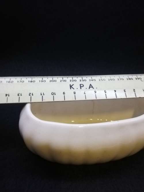 Oval Vintage vase - small hairline crack