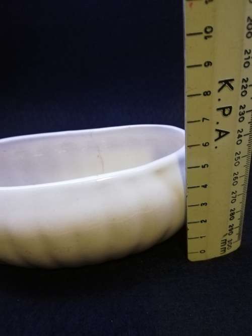 Oval Vintage vase - small hairline crack