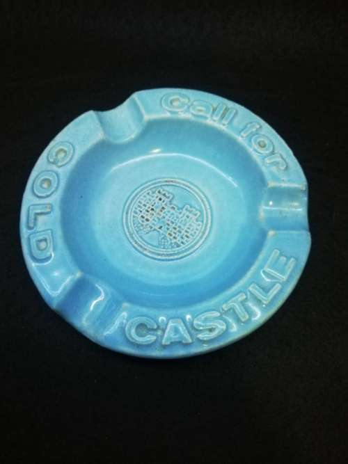Vintage Luciaware - Advertising - Castle ashtray