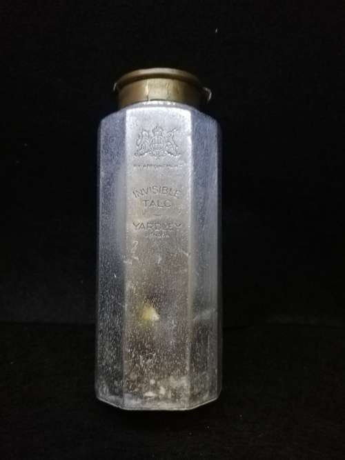 Yardley invisible talc tin