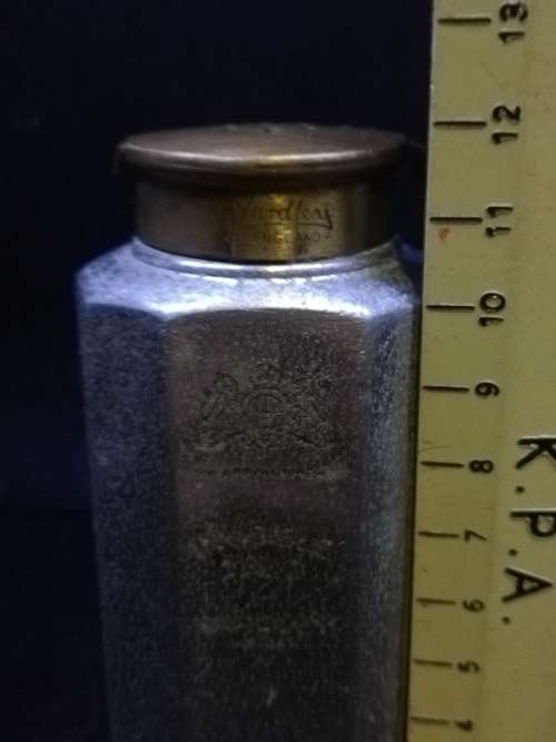 Yardley invisible talc tin