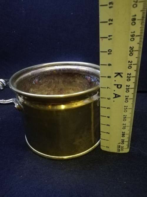 Brass container