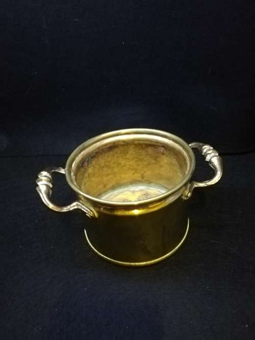 Brass container