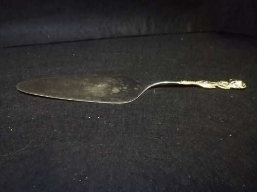 Gold plated cake lifter