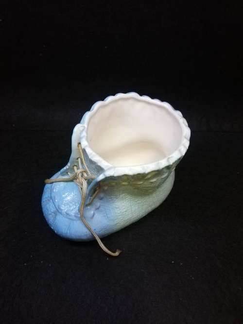 Balboa ceramic baby bootie